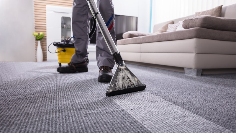 Professional carpet cleaning services for commercial offices in Manassas using eco-friendly equipment.