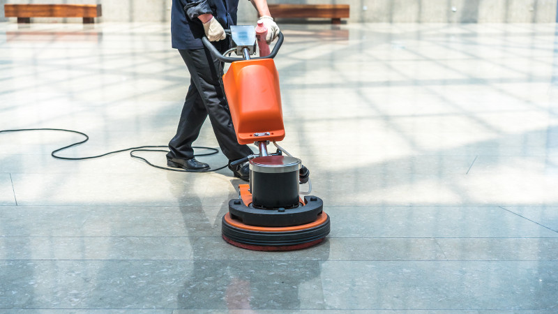 Hard floor cleaning and polishing services in Tacoma for a spotless, professional shine.