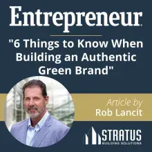 Rob Lancit with a dark blue background and the Entrepreneur logo